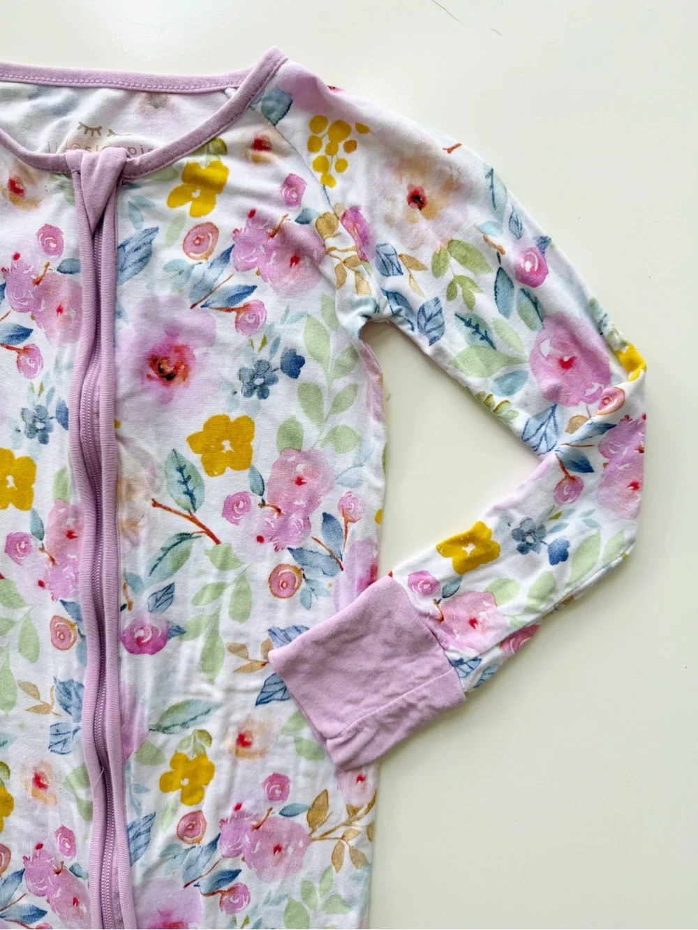 Little Sleepies Bella Blooms Bamboo Viscose Zippy Sleeper 3T